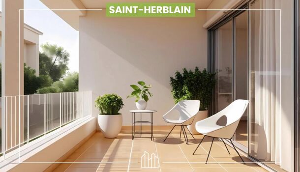 Appartement 3 pièces  à vendre Saint-Herblain 44800