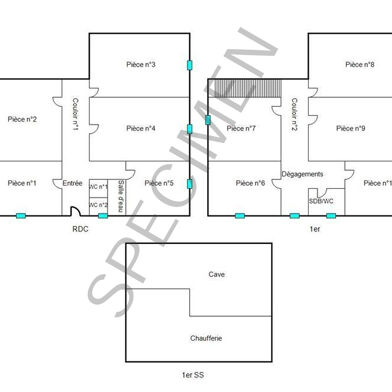 Maison 10 pièces 45000 €