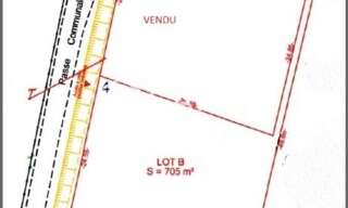 Terrain  705 m² à vendre à Belin-Béliet (33830)