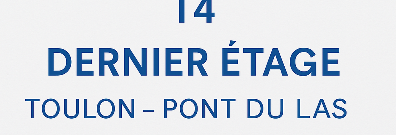 Appartement 4 Pièces 44 m² à vendre à Toulon (83200)