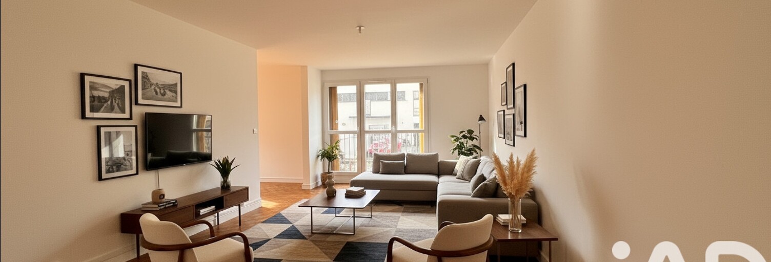 Appartement 4 Pièces 79 m² à vendre à Villeneuve-la-Garenne (92390)