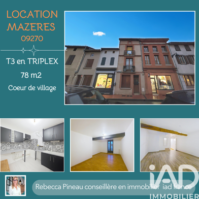 Appartement 3 pièces 620 €