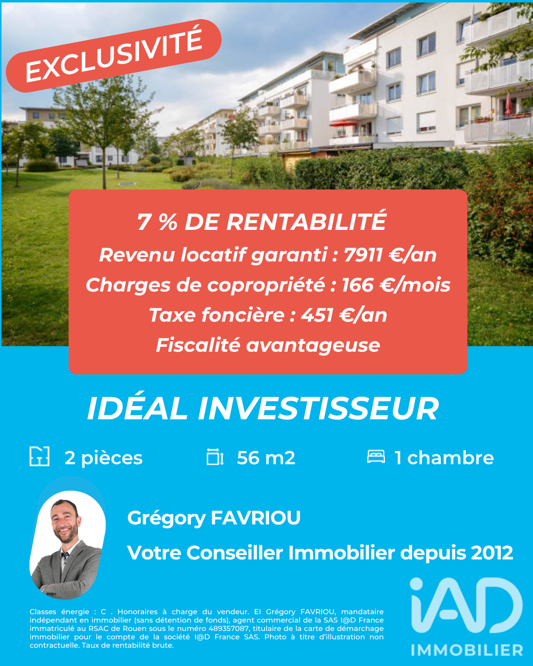 Agence immobilière de I@D FRANCE