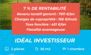 Appartement 2 Pièces 56 m² à vendre à Guichen (35580)