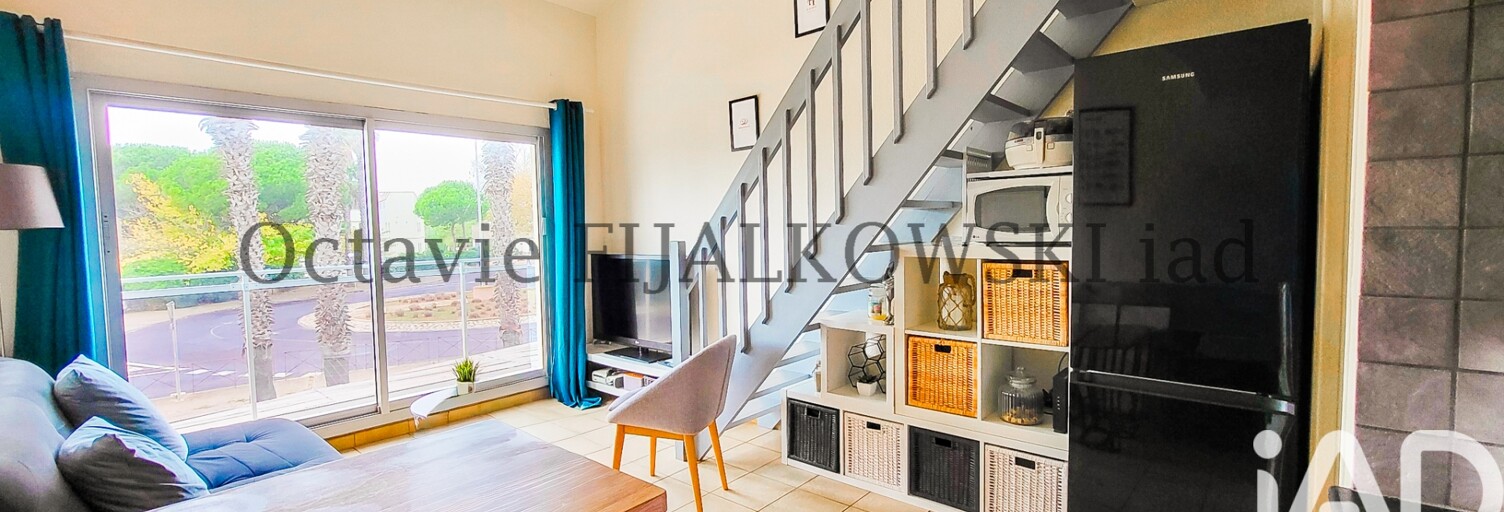 Appartement 1 Pièce 30 m² à vendre à Sainte-Marie-la-Mer (66470)