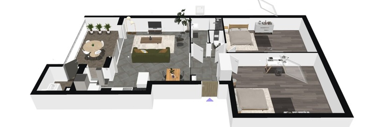 Appartement 4 Pièces 103 m² à vendre à Malroy (57640)