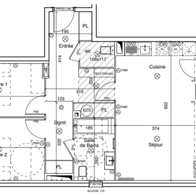Appartement 3 pièces 399000 €