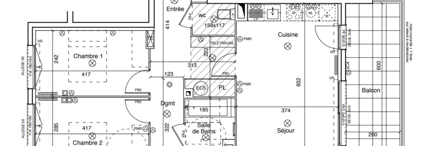 Appartement 3 Pièces 66 m² à vendre à Castellar (06500)