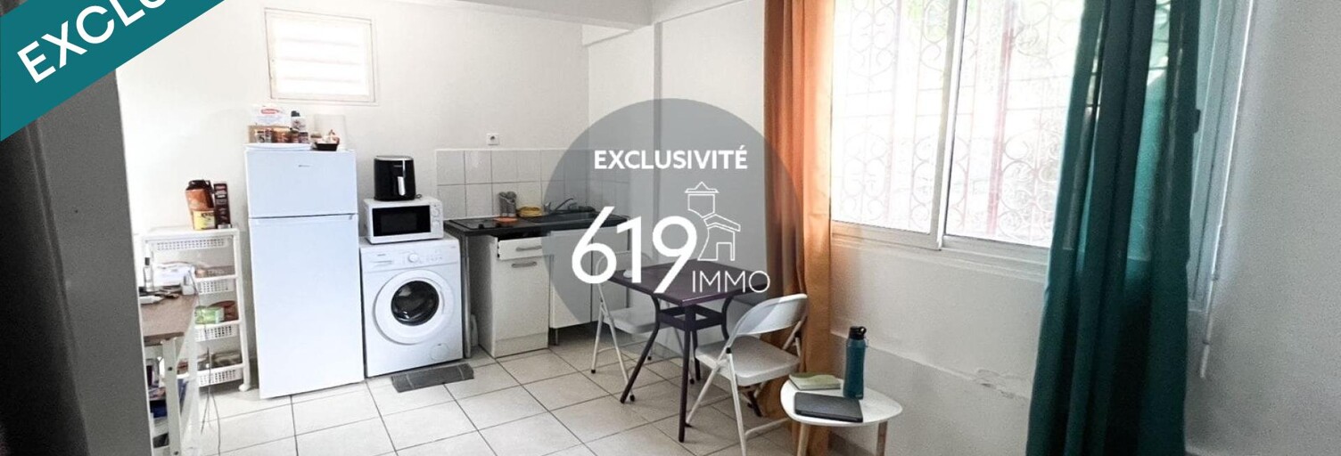 Appartement 1 Pièce 20 m² à vendre à Schœlcher (97233)