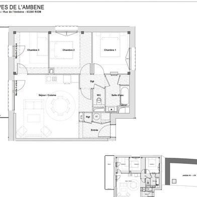 Appartement 4 pièces 242000 €