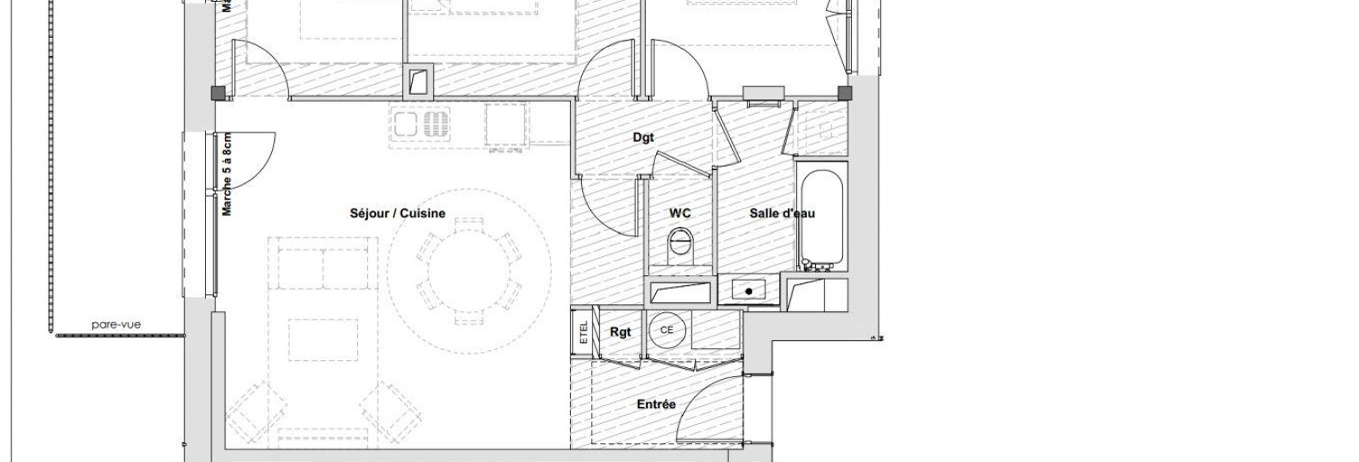 Appartement 4 Pièces 71 m² à vendre à Riom (63200)