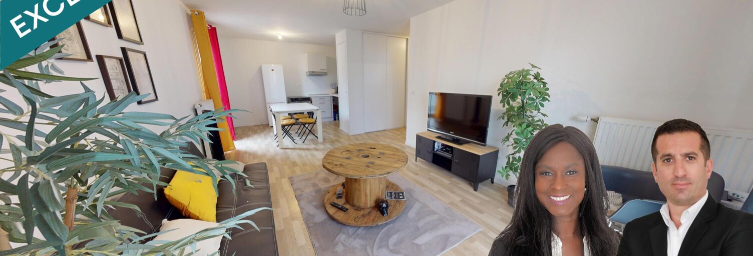 Appartement 2 Pièces 49 m² à vendre à L'Isle-d'Abeau (38080)
