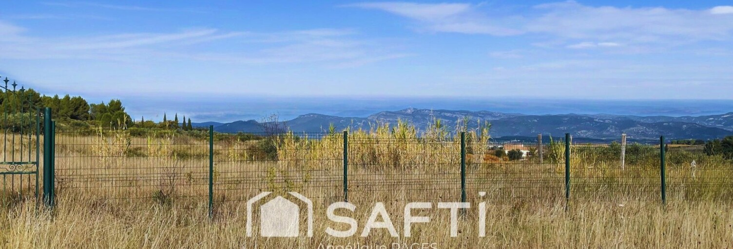 Terrain  1290 m² à vendre à Popian (34230)