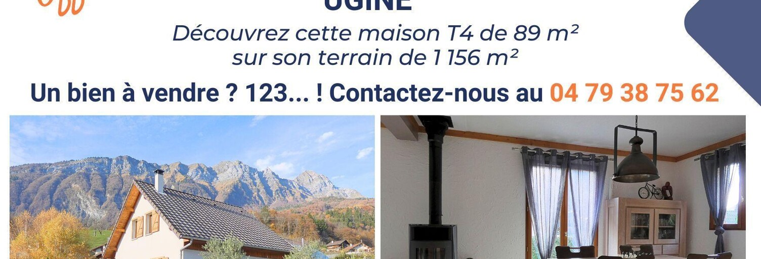 Maison 4 Pièces 89 m² à vendre à Ugine (73400)