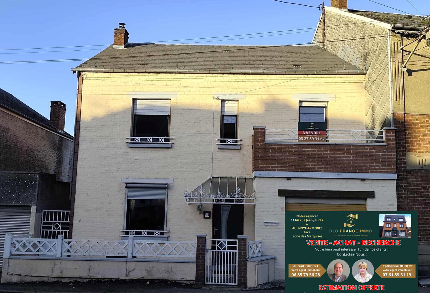 Vente maison 8 pièces 107 m² Glageon (59132) — photo 1
