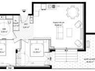 Vente Appartement 3 pièces — photo 4