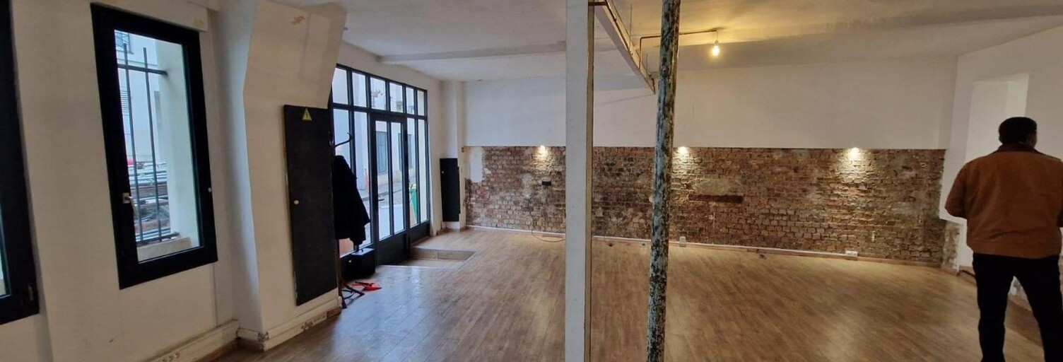 Bureau 1 Pièce 83 m² à louer à Paris 20 (75020)