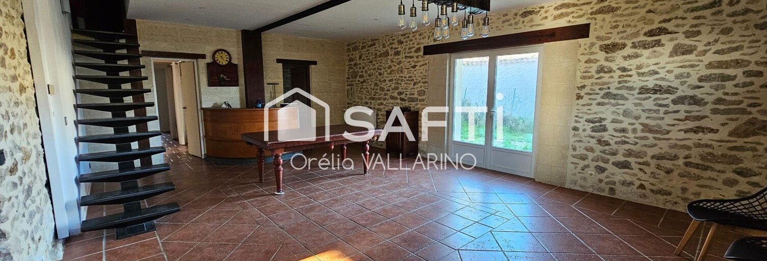 Maison 8 Pièces 202 m² à vendre à Anglade (33390)