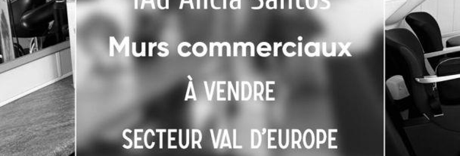 Commerce  42 m² à vendre à Bussy-Saint-Georges (77600)