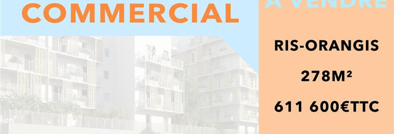Commerce  278 m² à vendre à Ris-Orangis (91130)