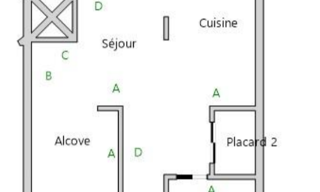 Appartement 1 Pièce 32 m² à vendre à Lyon 6 (69006)