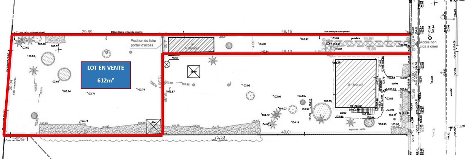 Terrain  809 m² à vendre à Fontenay-Trésigny (77610)