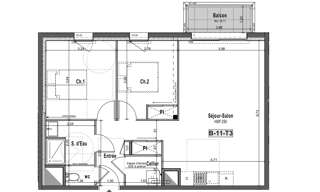 Appartement 3 Pièces 65 m² à vendre à Saint-Malo (35400)