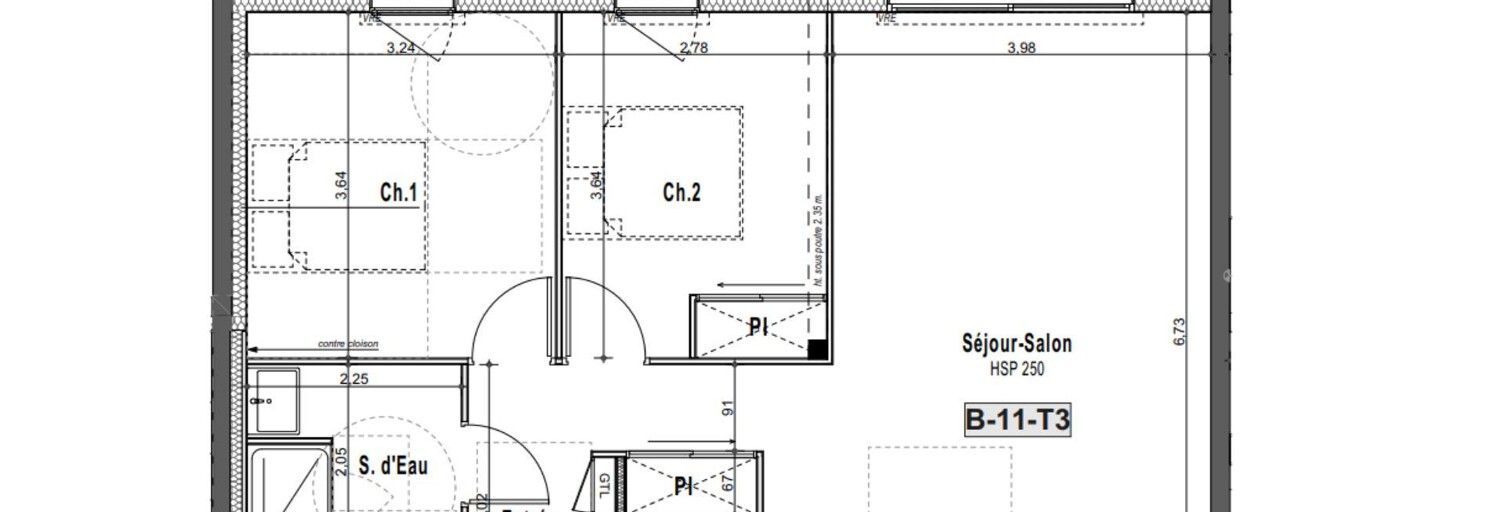 Appartement 3 Pièces 65 m² à vendre à Saint-Malo (35400)