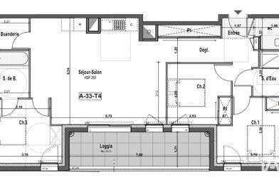 Appartement 4 pièces 506000 €