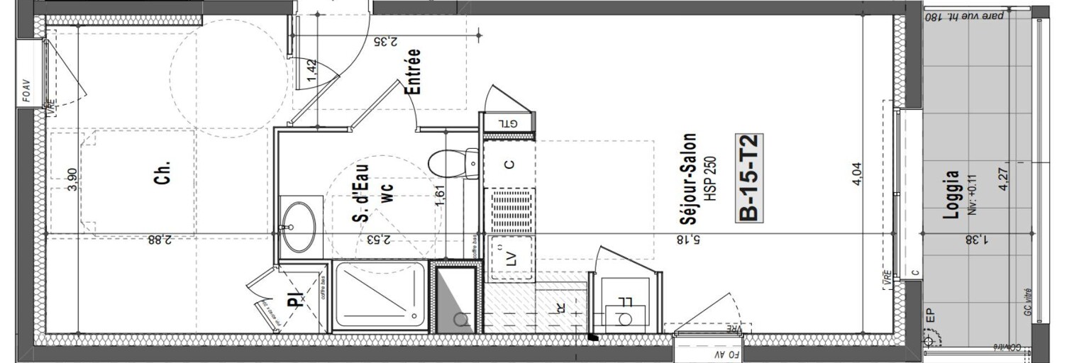 Appartement 2 Pièces 41 m² à vendre à Saint-Malo (35400)
