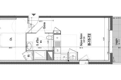 Appartement 2 pièces 225000 €