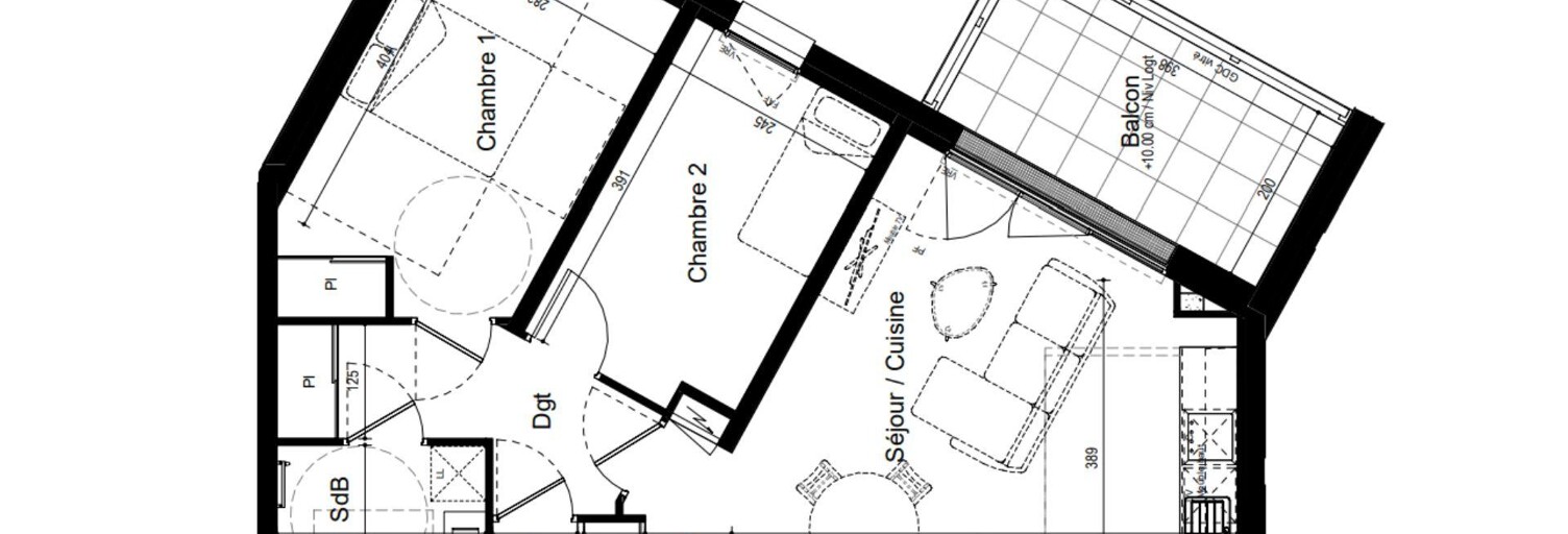 Appartement 3 Pièces 61 m² à vendre à Saint-Malo (35400)