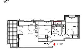 Appartement 3 Pièces 64 m² à vendre à Moirans (38430)