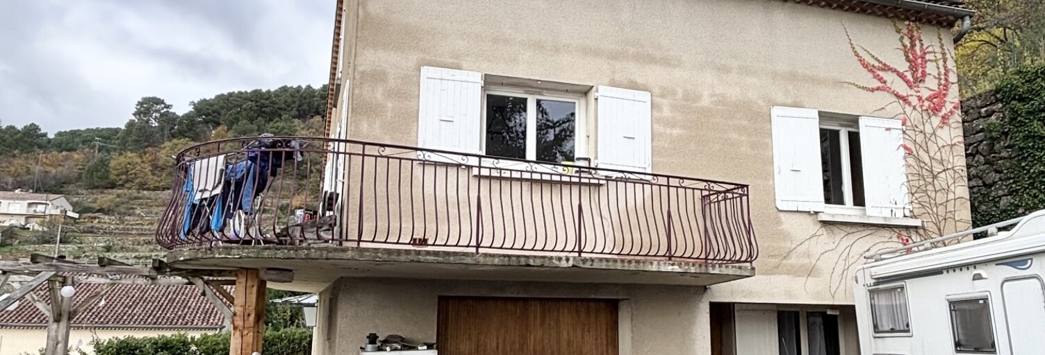 Maison 5 Pièces 130 m² à vendre à Coux (07000)