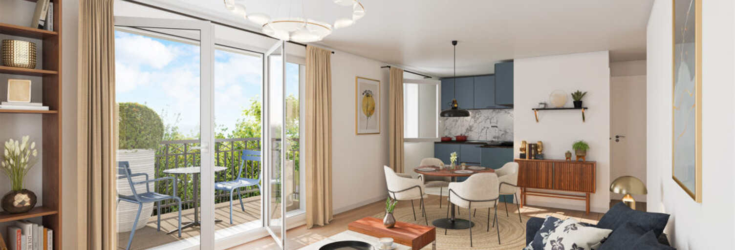 Appartement neuf T2, T3, T4 Pièce 38 à 78 m² à vendre à Torcy (77200)