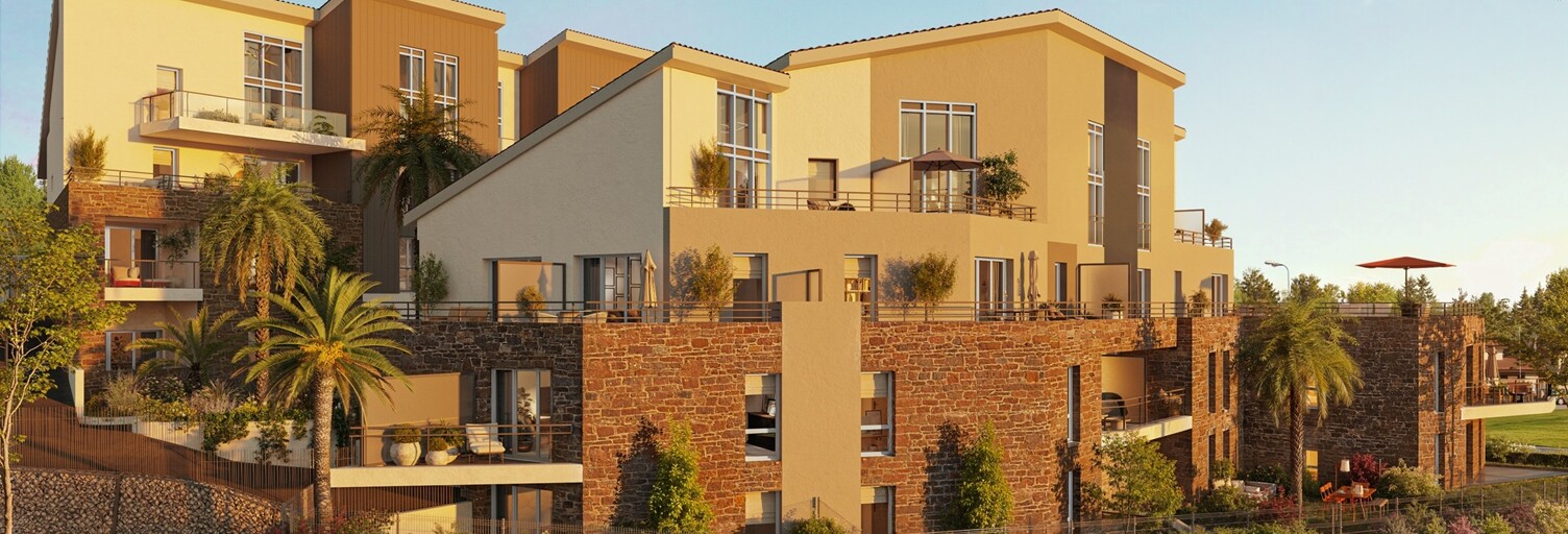 Appartement neuf T1, T2, T3, T4 Pièce 27 à 83 m² à vendre à Châteauneuf-Grasse (06740)