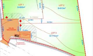Terrain  913 m² à vendre à Sainte-Livrade-sur-Lot (47110)