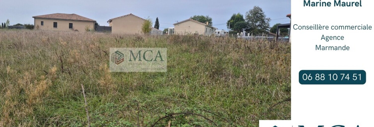 Terrain  1300 m² à vendre à Montpouillan (47200)