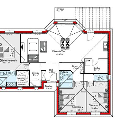 Maison 4 pièces 353000 €