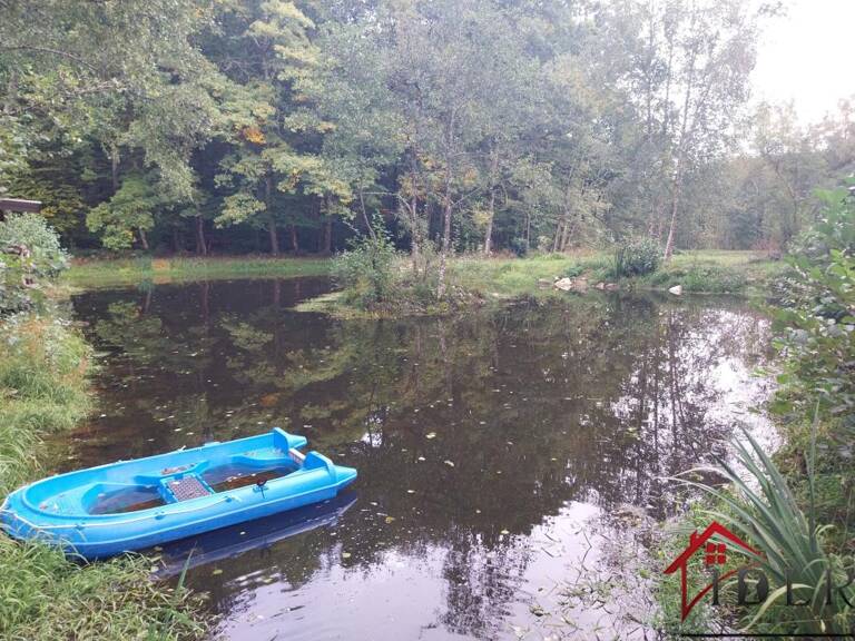 Terrain 4,63 ha avec 4 étangs au calme — photo 1