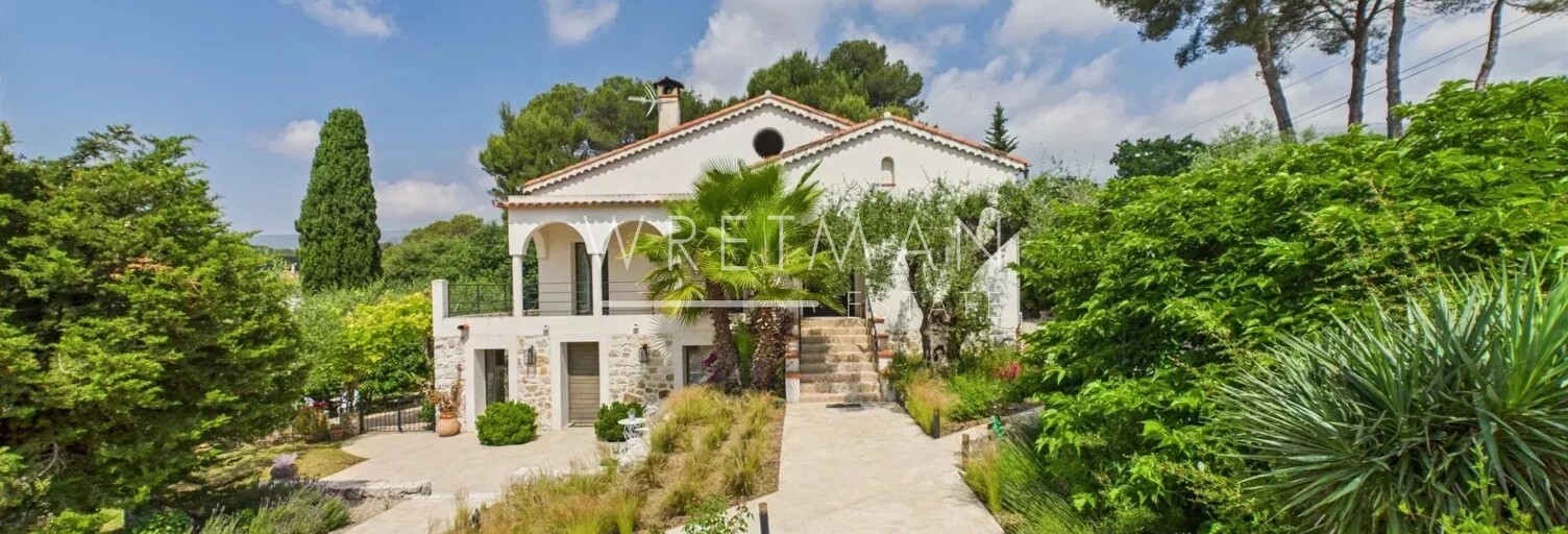 Maison 17 Pièces 439 m² à vendre à Roquefort-les-Pins (06330)