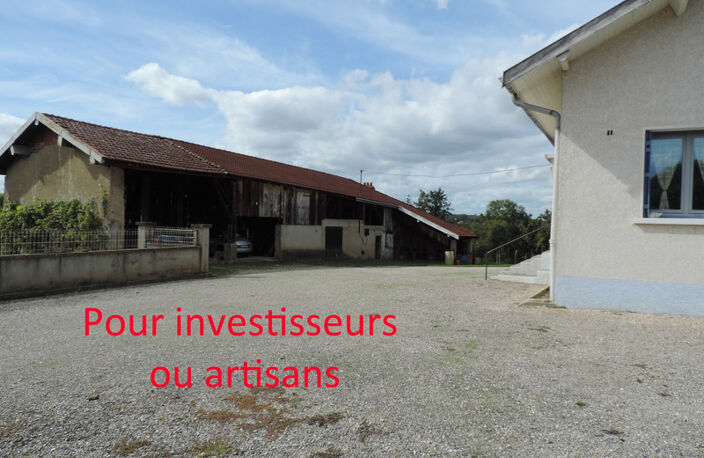 Dpt Ain (01), à vendre MONTAGNAT, propriété à rénover avec maison de 84 m² et dépendance de 170 m² - Terrain de 2 300 m² — photo 4
