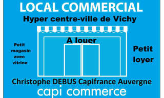 Commerce 1 Pièce 30 m² à louer à Vichy (03200)