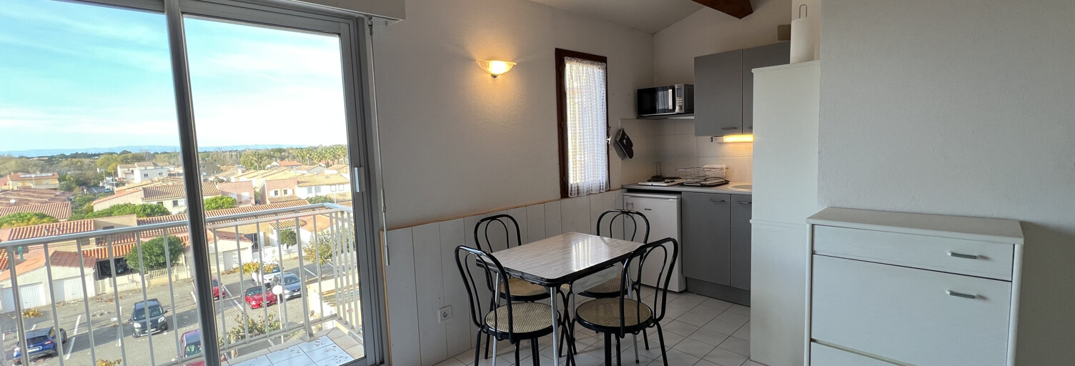 Appartement 1 Pièce 18 m² à vendre à Valras-Plage (34350)