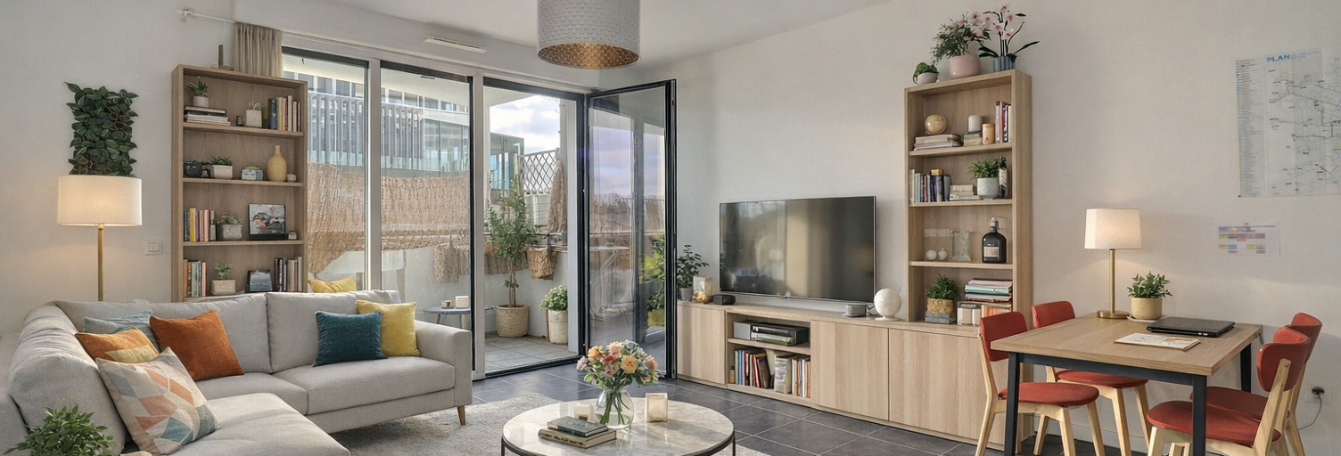 Appartement 2 Pièces 45 m² à vendre à Bordeaux (33300)