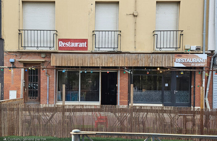 Ensemble immobiliers Murs et fond de commerces Toulouse  68 m2 avec terrasse — photo 2