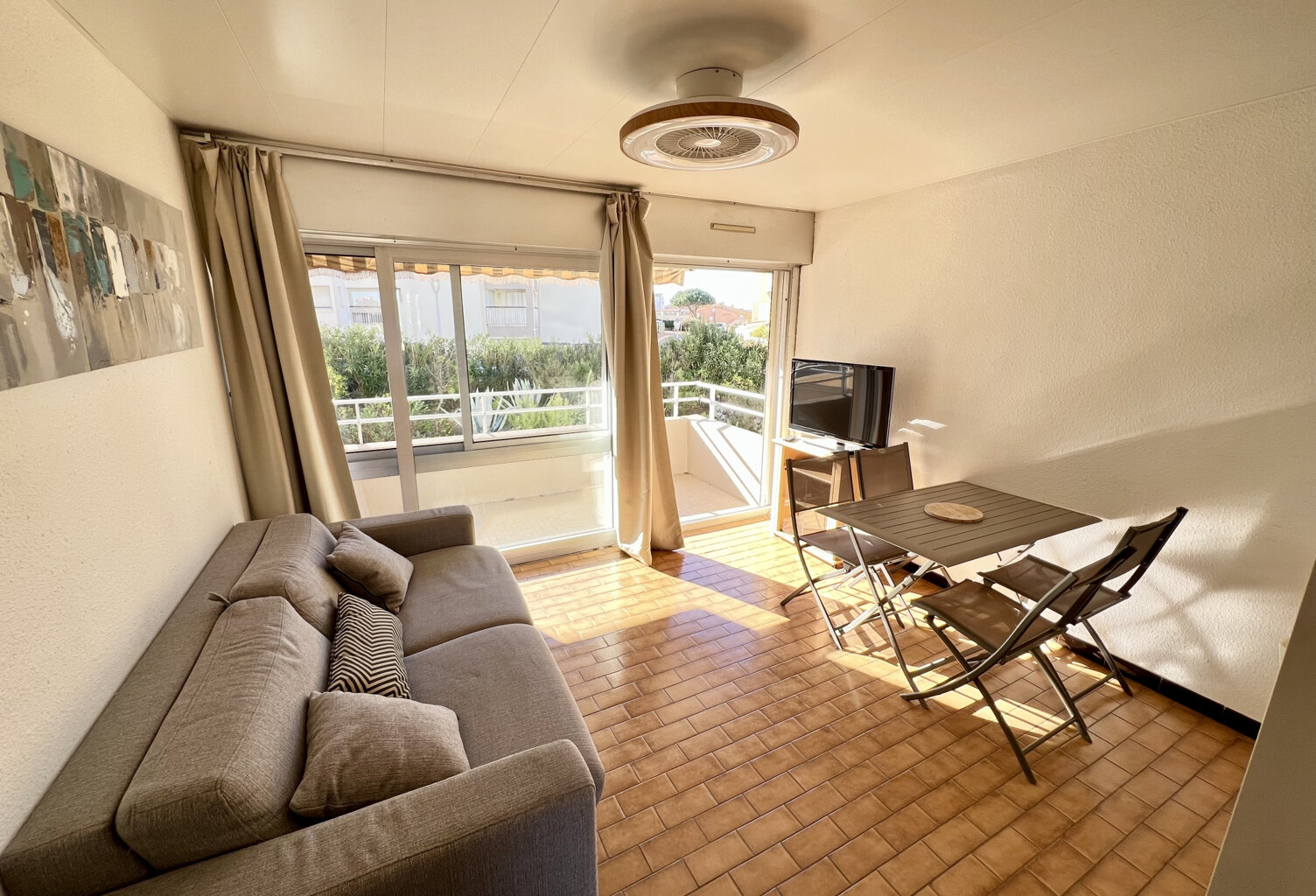 ACHAT CAP D'AGDE - QUARTIER FALAISES - T2 - PARKING PRIVE - — photo 1