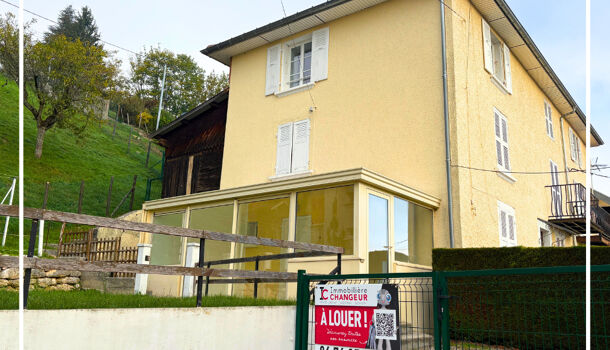 Villa / Maison 3 pièces  à louer Charavines 38850