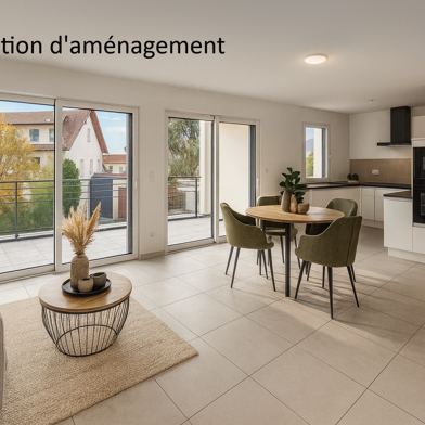 Appartement 3 pièces 940 €