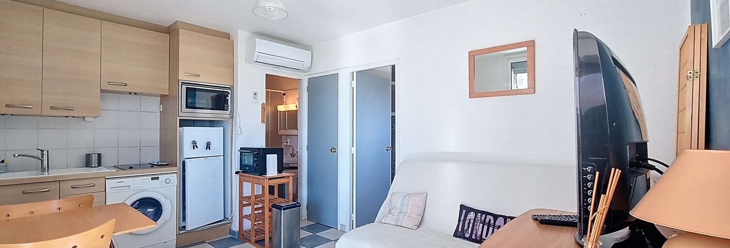 Appartement 2 Pièces 27 m² à vendre à Le Barcarès (66420)